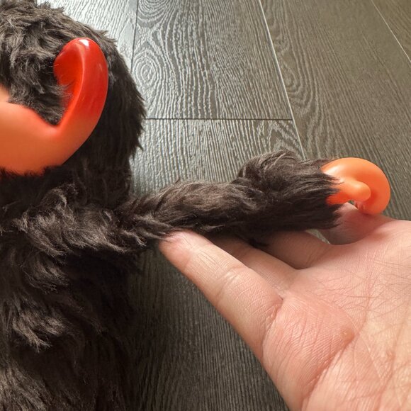 Rare Vintage 70s Monchhichi Sleepy Eyes Toy Plush Japan Preowned Collectible - Picture 7 of 16